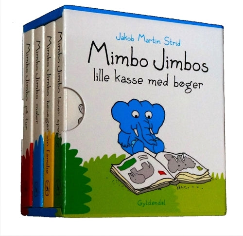D1 Mimbo Jimbos lille kasse med bøger