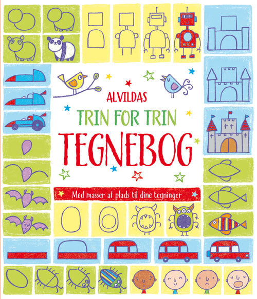 D1 Alvildas trin for trin-tegnebog