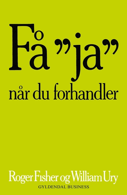 D1 Få 'ja' når du forhandler