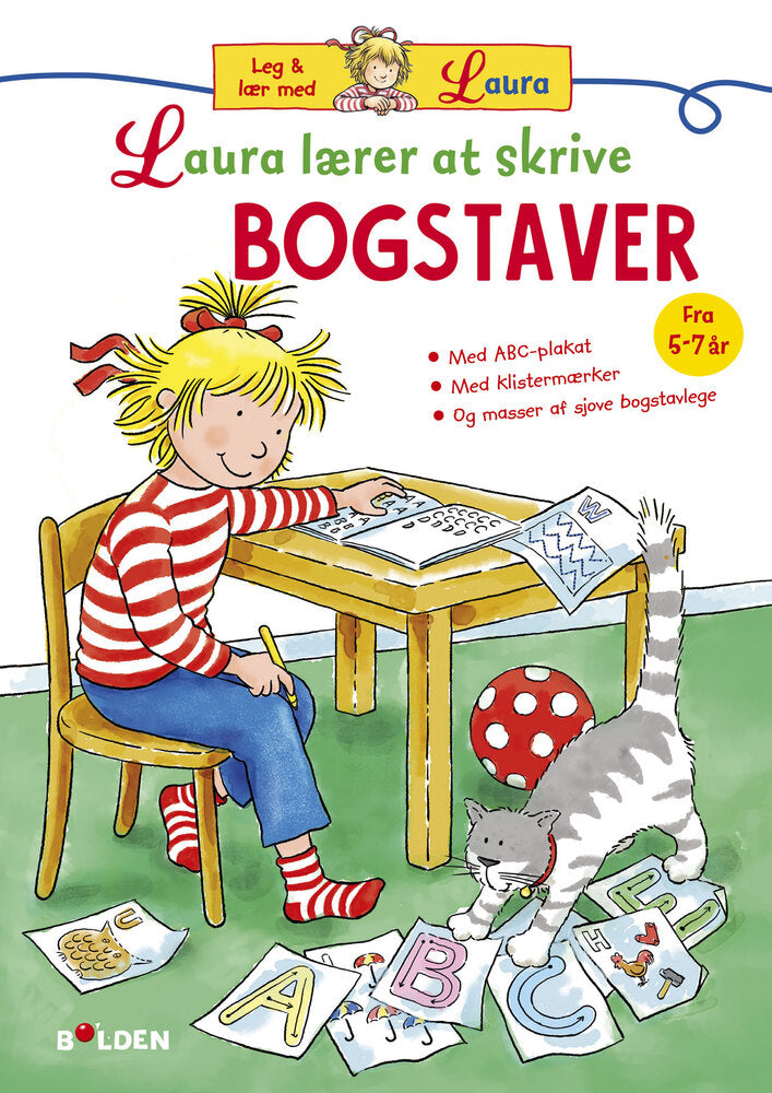 D1 Laura lærer at skrive bogstaver