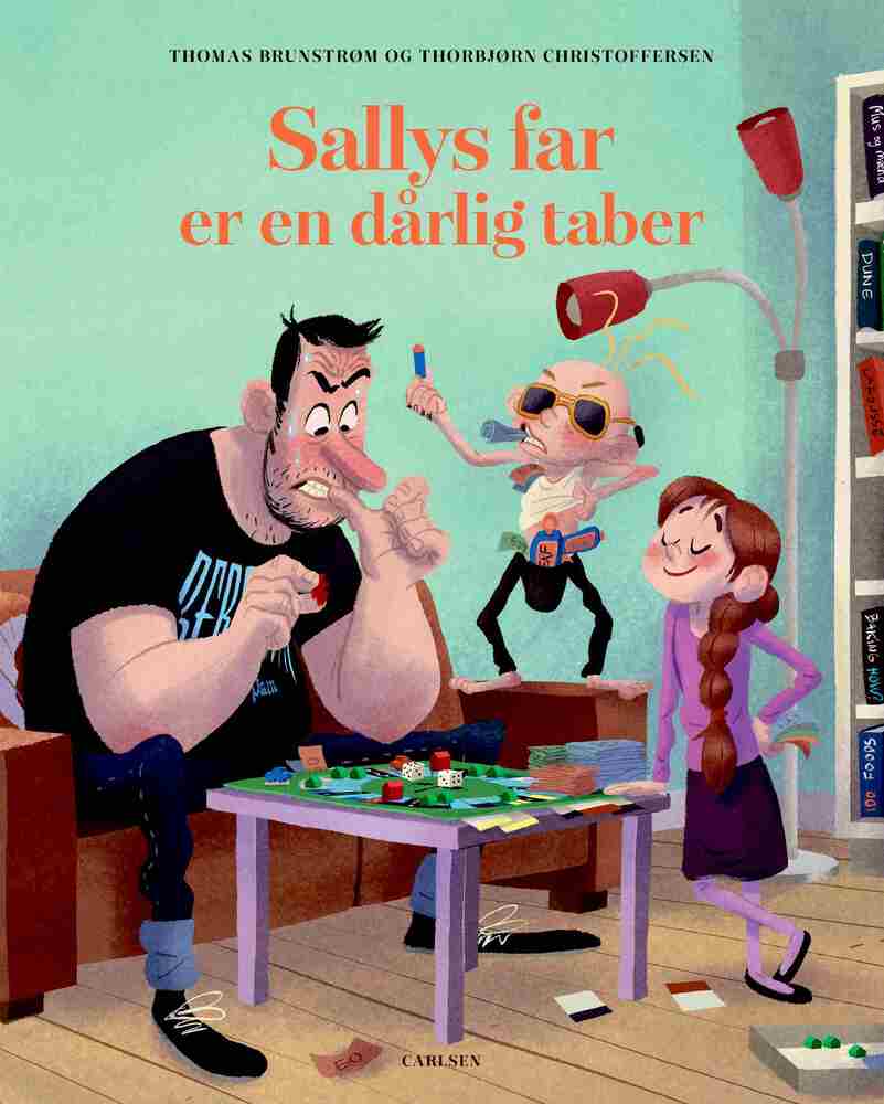 D1 Sallys far er en dårlig taber