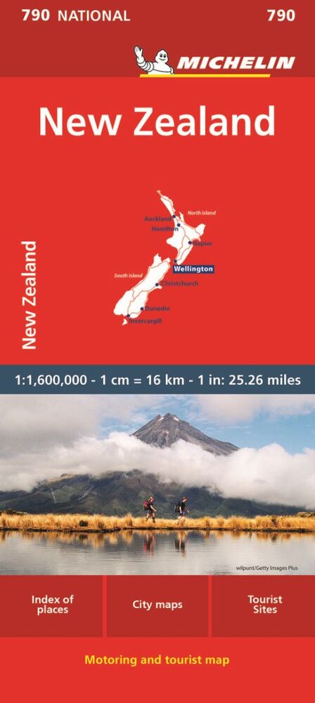 D1 New Zealand - Michelin National Map 790