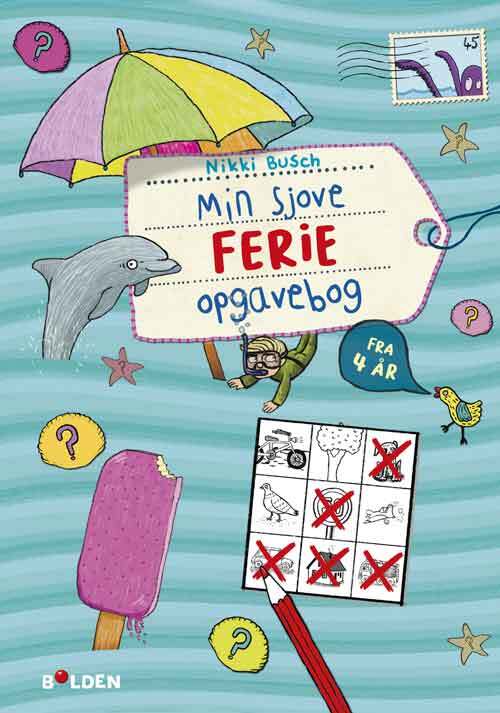 D1 Min sjove ferie-opgavebog - fra 4 år