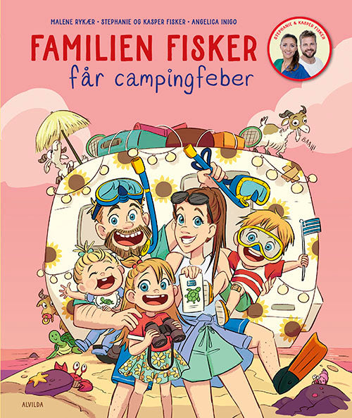 D1 Familien Fisker får campingfeber