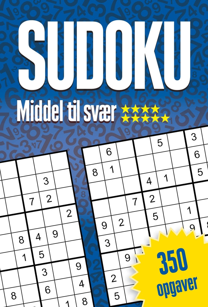 D1 Sudoku - middel til svær