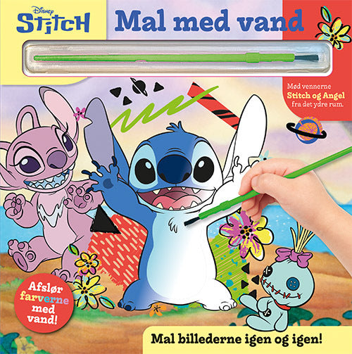 D1 Mal med vand - Disney - Stitch