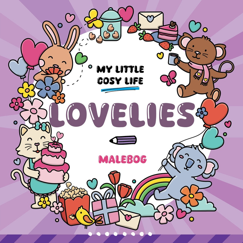 D1 Malebog: Lovelies - Cozy Coloring
