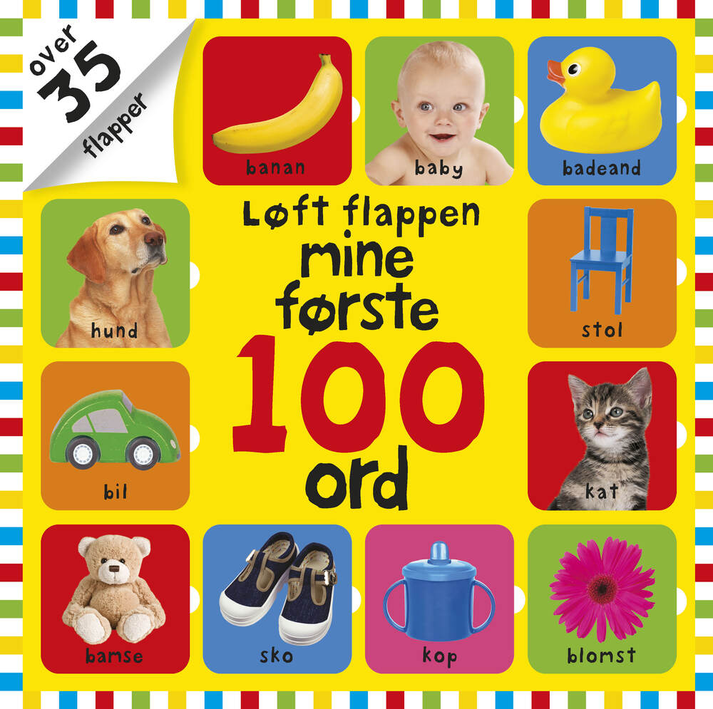 D2 Løft flappen Mine første 100 ord