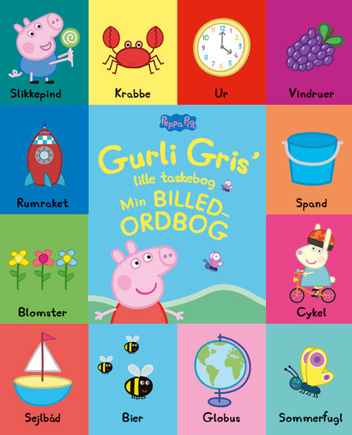 D2 Peppa Pig - Gurli Gris’ lille taskebog - Min billedordbog (bog med håndtag)