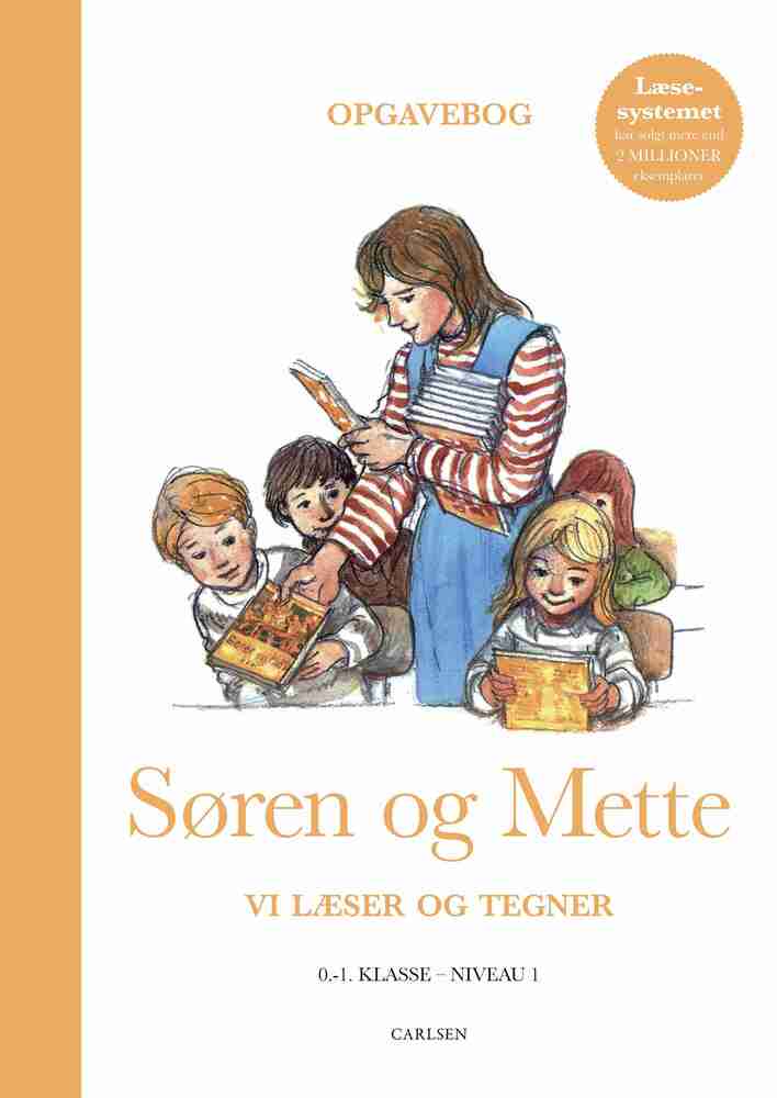 D2 Søren og Mette: Vi læser og tegner (Opgavebog 1, 0.-1. klasse)