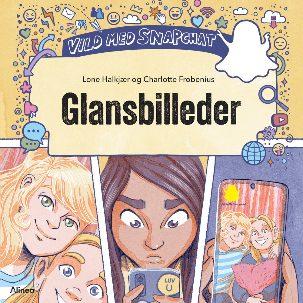 Vild med Snapchat, Glansbilleder, Rød Læseklub