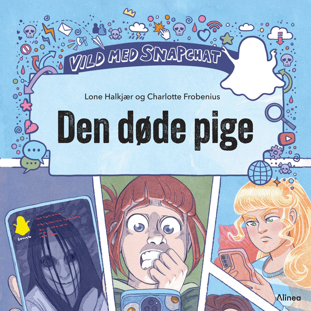 Vild med Snapchat, Den døde pige, Rød læseklub