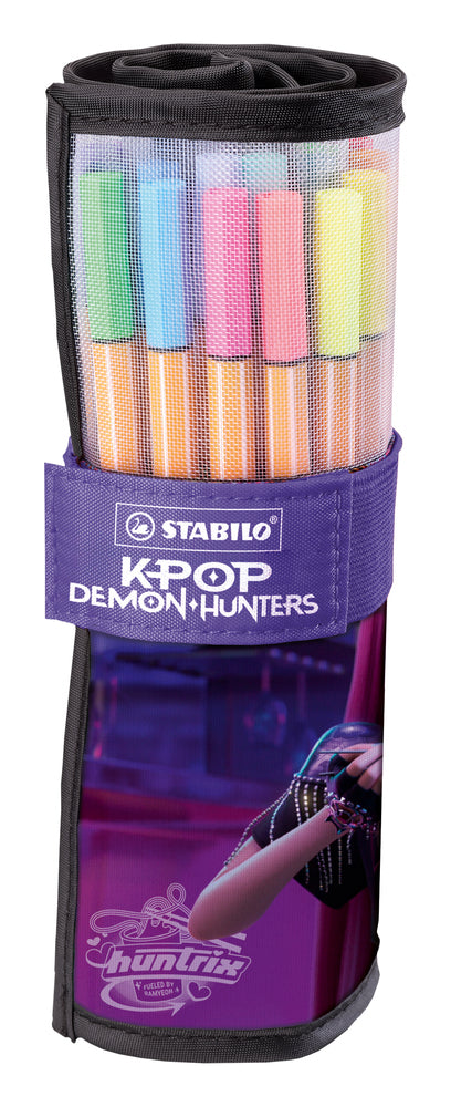 Stabilo Point 88 K-Pop Huntrix 25 Pcs. Rullepenal