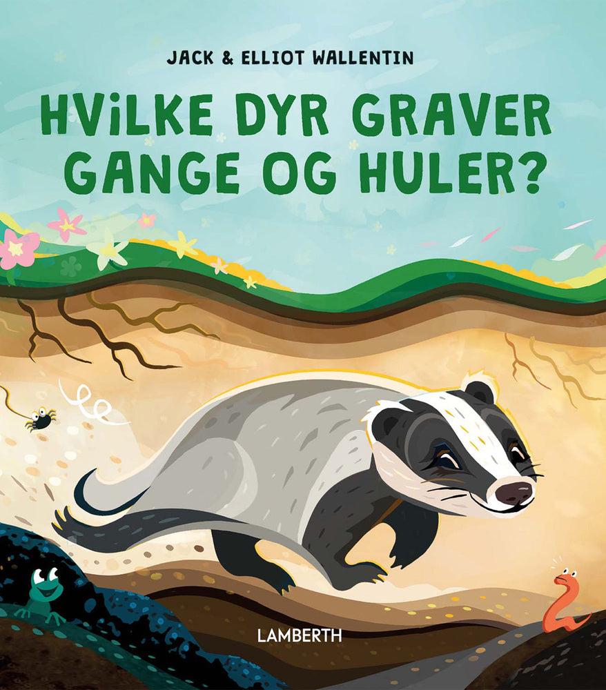Hvilke dyr graver gange og huler?
