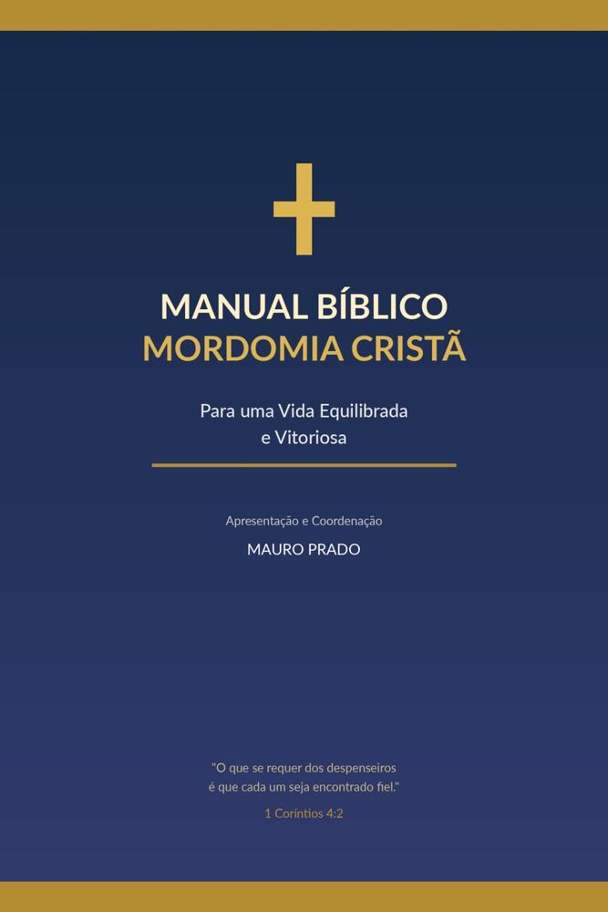MANUAL BÍBLICO MORDOMIA CRISTÃ