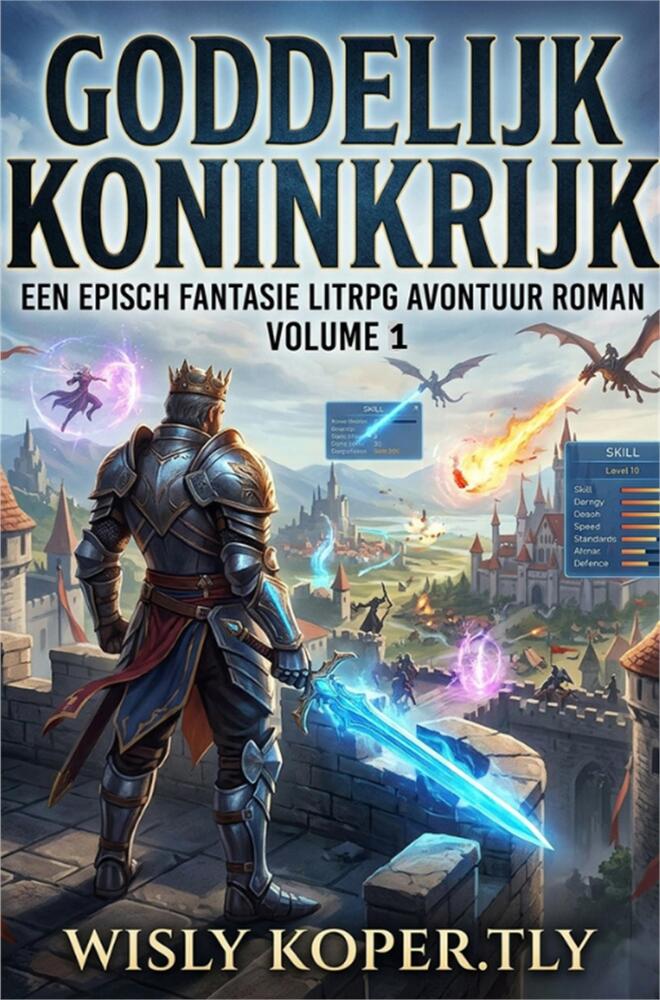 Goddelijk Koninkrijk:Een Episch Fantasie LitRPG Avontuur Roman(Volume 1)