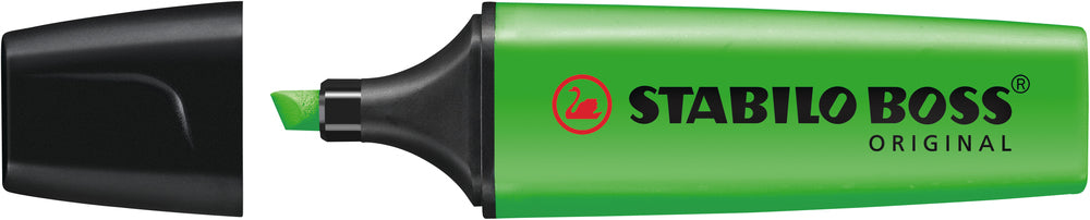 Tekstmarker Stabilo boss grøn 33