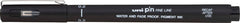 Drawingpen uni pin 200 sort 0,2 mm