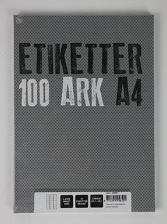 Etiket Relief 63,5 x 38,1 mm 100 ark