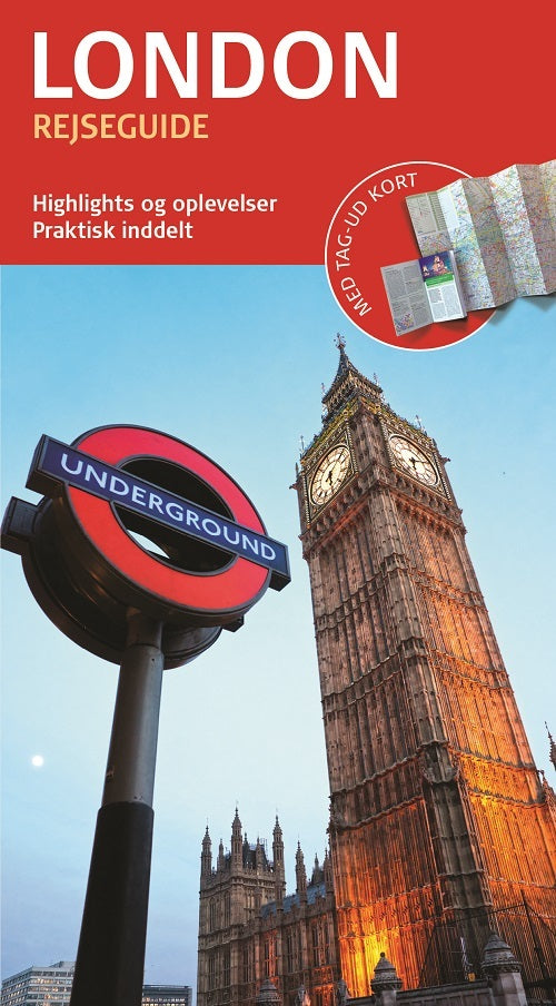Rejseguide med kort - London