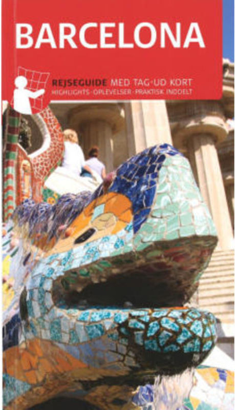 Rejseguide med kort - Barcelona