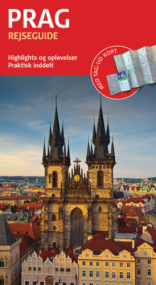 Rejseguide med kort - Prag