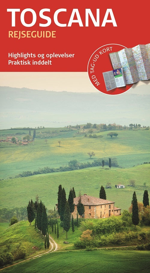 Rejseguide med kort - Toscana