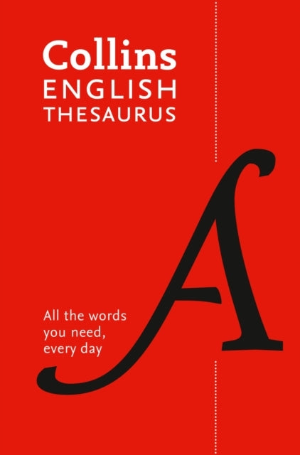 Paperback English Thesaurus Essential All The Words You Need