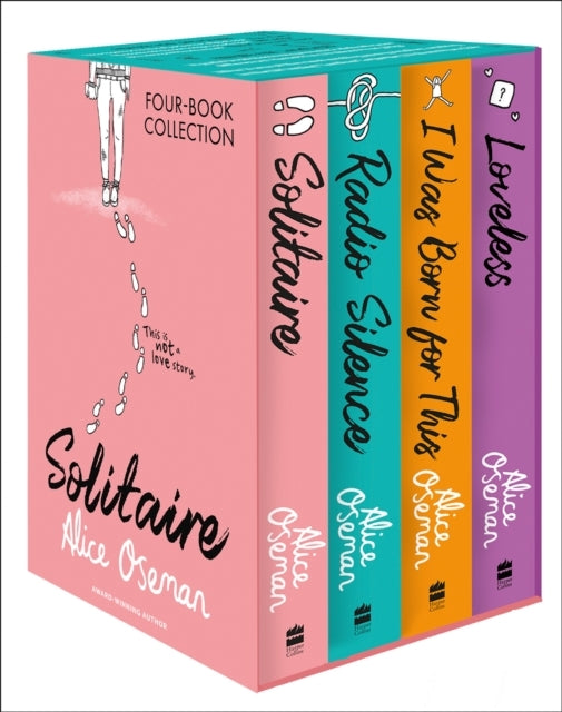 Alice Oseman Four-book Collection Box Set Solitaire, Radio S