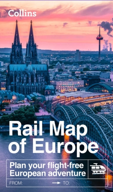 Collins Rail Map Of Europe Plan Your Flight-Free European Ad