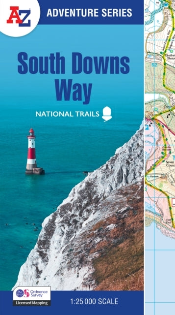 South Downs Way With Ordnance Survey Mapping