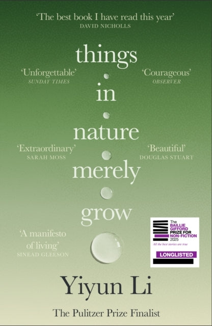 Things in Nature Merely Grow