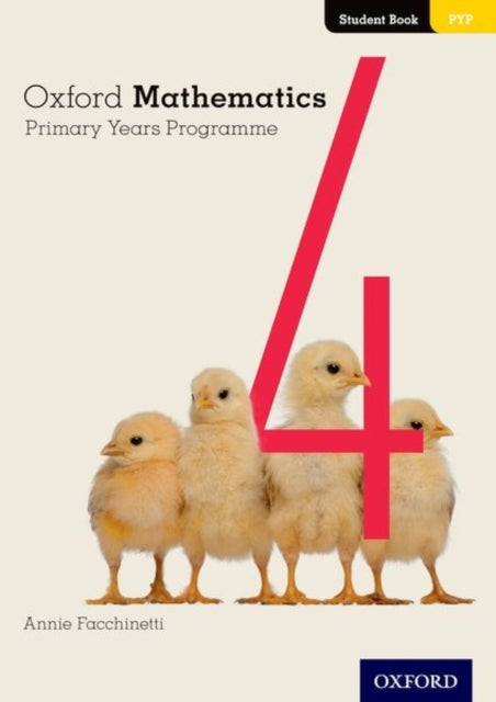 Oxford Mathematics Primary Years Programme Student