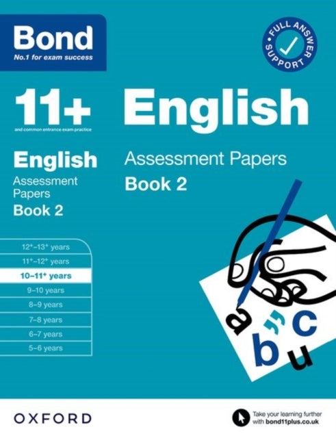 Bond 11+ English Assessment Papers 10-11 Years Book 2: For 1