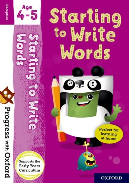 Progress With Oxford: Starting to Write Words