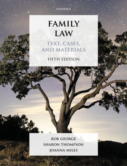 Family Law Text, Cases, And Materials