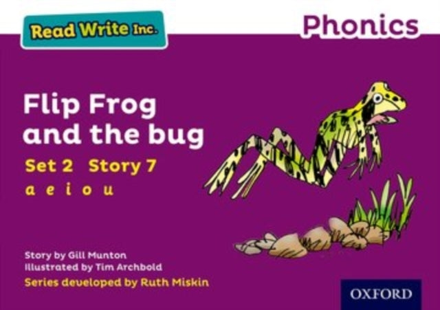 Read Write Inc. Phonics: Flip Frog And The Bug Purple Set 2