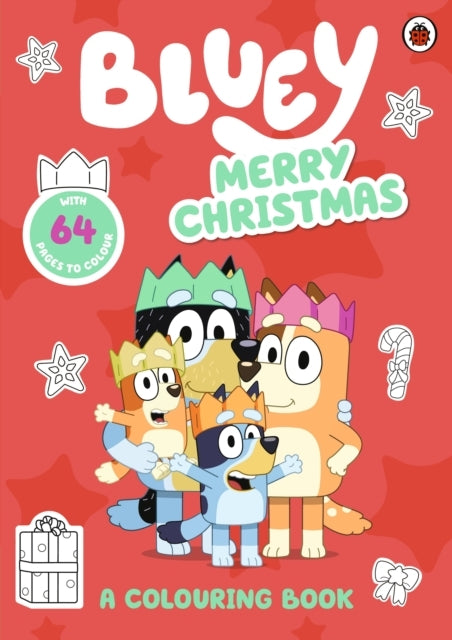 Bluey: Merry Christmas: a Colouring Book