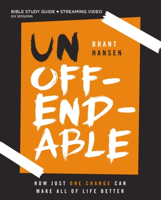 D1 Unoffendable Bible Study Guide Plus Streaming Video