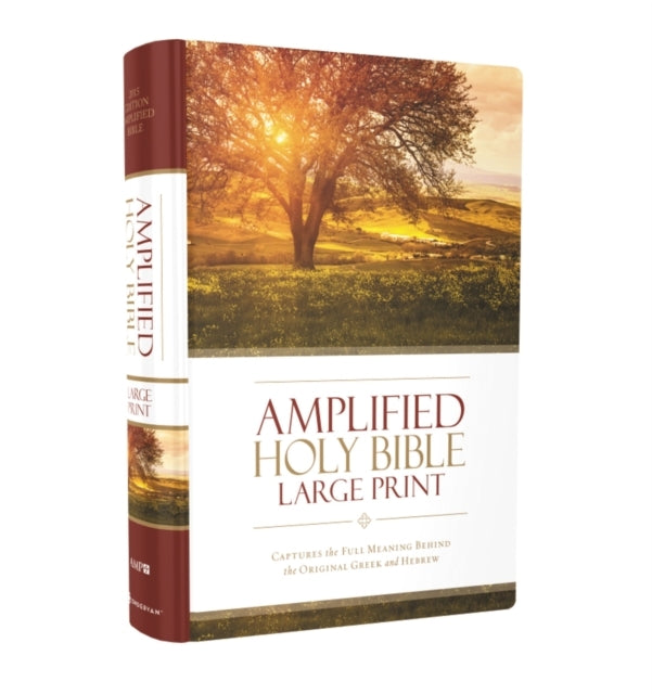Amplified Holy Bible, Large Print, Hardcover Captures The Fu