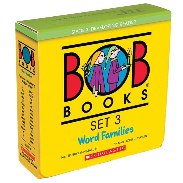 Bob Books Set 3 Word Families Box Set (10 Books)
