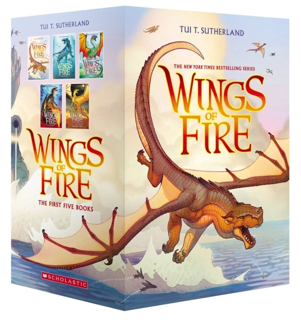 D2 Wings of Fire the Dragonet Prophecy Box Set