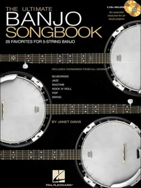 Ultimate Banjo Songbook - 26 Favorites Arranged for 5-String Banjo Book/Online Audio