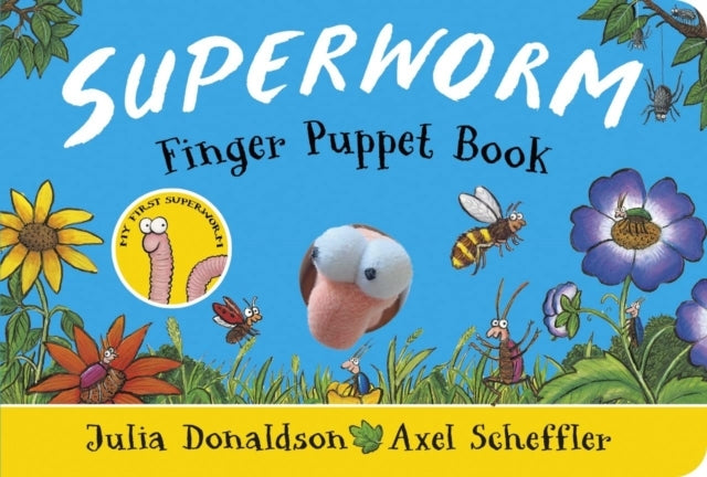 Superworm Finger Puppet Book - the Wriggliest, Squiggliest S