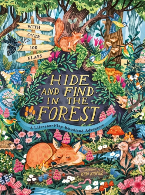 Hide And Find In The Forest: A Lift-The-Flap Woodland Advent