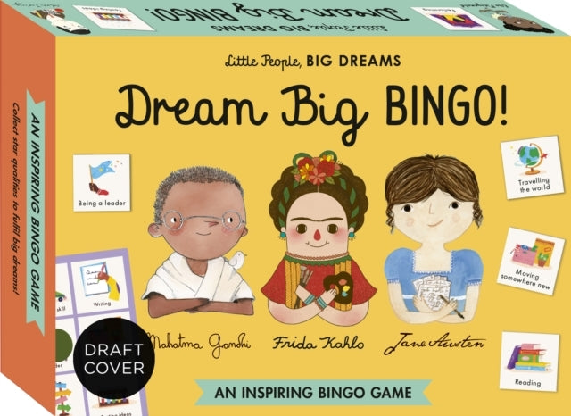 Little People, Big Dreams: Dream Big Bingo! An Inspiring Bin
