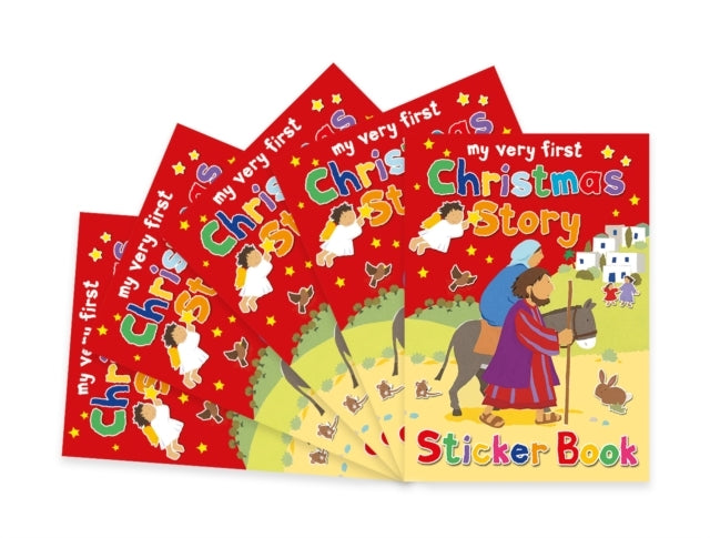 Christmas Story Sticker Book Pack Of 5