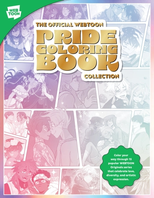The Official Webtoon Pride Coloring Book Collection Color Yo
