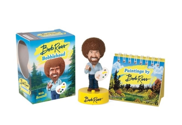 D2 Bob Ross Bobblehead With Sound!