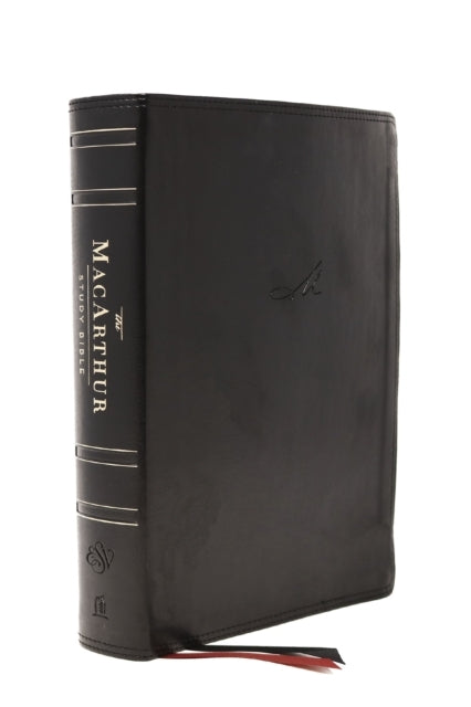 Esv, Macarthur Study Bible, 2nd Edition, Leathersoft, Black